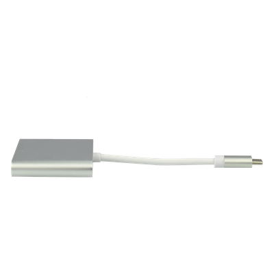 Adaptador Multipuerto USB-C / HDMI 4K / USB 3.0 5 Gbps / Carga PD 65W / 3-en-1 / Plug and Play
