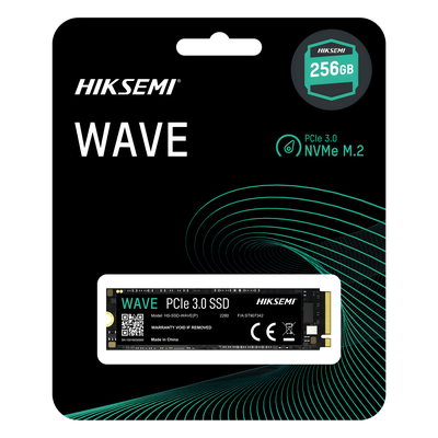 SSD M.2 NVMe / 256 GB / PCIe 3.0 x4 / Lectura 2280 MB/s / Escritura 1800 MB/s / 320K IOPS / Formato 2280 / 3D NAND