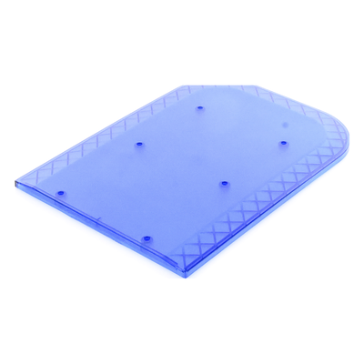 Domo lateral de reemplazo / Policarbonato / Compatible X67A / Color azul / Sin herramientas