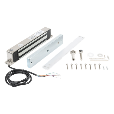 Chapa Magnética / 350 lbs / Montaje Superficial / IP68 / Exterior / 12V CD o 24V CD / -10 a +55°C