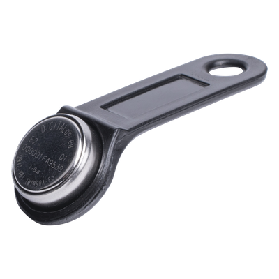 Llave iButton / 21 mm Diámetro / 11 mm Ancho / Cable 400 mm / Interfaz 1-Wire / 0.4 m (1.3 ft)