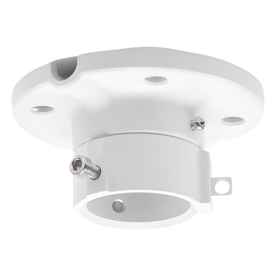 Montaje de Techo para Domo PTZ / Aleación de Aluminio / Diámetro 116.5 mm / Peso 380 g / Color Blanco