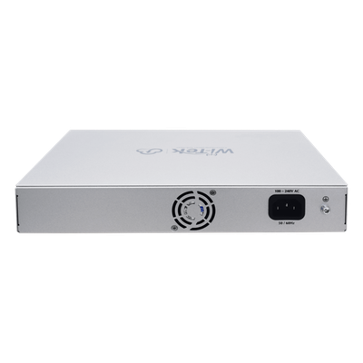 Switch PoE / 16 Puertos 10/100 Mbps PoE / 2 Uplink Gigabit / 1 Puerto SFP / Presupuesto PoE 250 W / Alcance 250 m (820.2 ft) / ONVIF