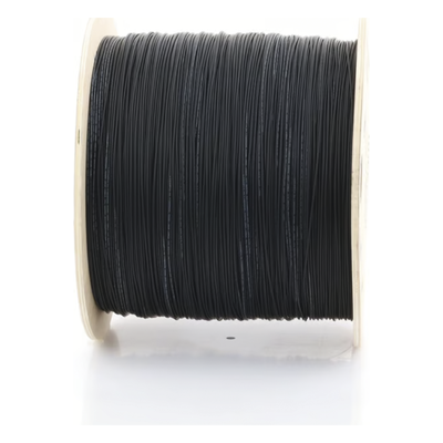 Carrete de Fibra Óptica Aérea Drop / G.657A2 / Monomodo 1 Hilo / Forro LS0H 3 mm / 2 km (6,562 ft) / Figura 0