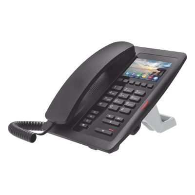 Teléfono IP WiFi / Pantalla LCD 3.5 pulgadas / Audio HD / Video H.264 1080p / 2 Cuentas SIP / PoE 802.3af / Wi-Fi 2.4 GHz