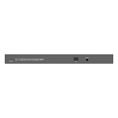 Extensor HDMI sobre IP / 1x8 Distribuidor / 4K @ 60 Hz / 70 m (229.7 ft) / HDR10 / 18 Gbps / PoC / S/PDIF / RS232