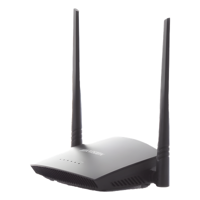 Router Inalámbrico / IEEE 802.11n 2.4 GHz / 300 Mbps / 4 Puertos LAN 10/100 Mbps / 2 Antenas 5 dBi / Beamforming