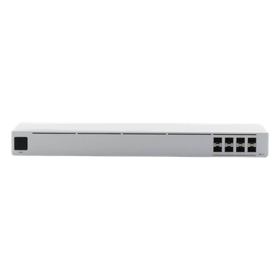 Switch administrable capa 2 / 8 puertos SFP+ 10G / 160 Gbps / Pantalla táctil 1.3" / 1U rack / 4.7 pies de profundidad
