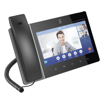 Videoteléfono IP Android / 16 Líneas SIP / Pantalla Táctil 8" / Wi-Fi 6 / Bluetooth 5.0 / PoE+ / Cámara 2 MP con Obturador de Privacidad