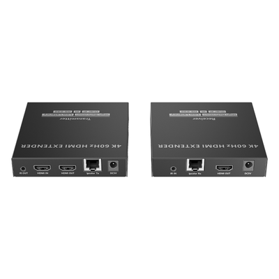 Extensor HDMI / 4K @60Hz / 120 m (393.7 ft) / HDMI 2.0 / HDCP 2.2 / IR Bidireccional / Loop Out