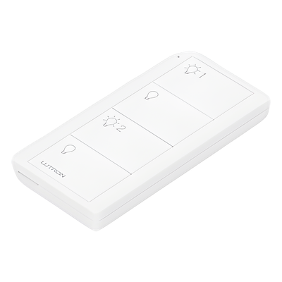Control Inalámbrico de 4 Botones / 2 Zonas de Iluminación / Clear Connect RF / Alcance 18 m (59.1 ft) Línea de Vista / Batería 10 Años