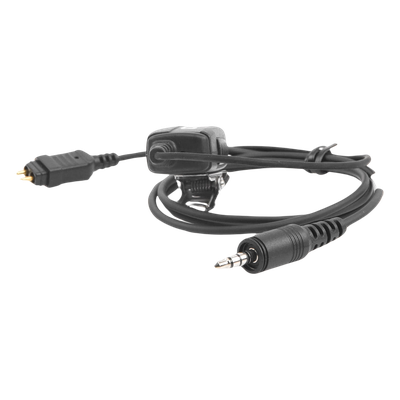 Micrófono de 1 Cable / Kevlar Reforzado / Conector 5 lb / PTT Ergonómico / Serie LOC / Compatible KENWOOD PKT-23K