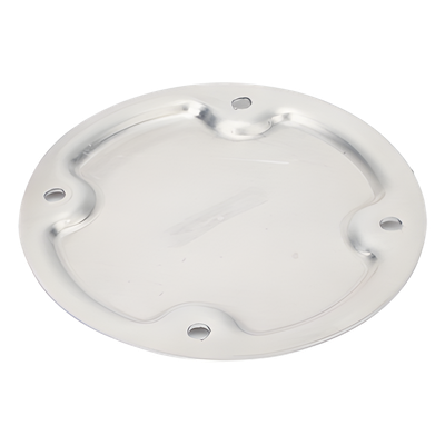 Tapa Hermética para Caja Redonda / Aluminio Diecast / IP66 / Tornillos con Empaque / Intemperie Industrial