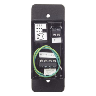 Botón de salida táctil / Temporizador 1-60 s / LED RGB configurable / IP65 / 24 VCC / Acero inoxidable