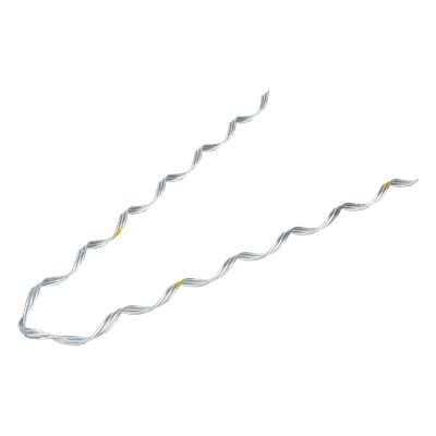 Remate Preformado para Fibra Óptica / Acero Galvanizado / 300 mm / Mini-ADSS 6-7 mm / Span 80 m (262.5 ft) / 3 Hilos