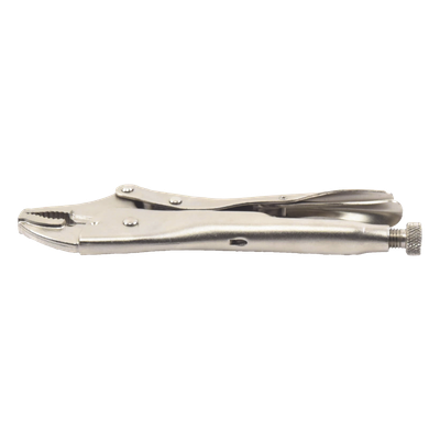 Pinza de Presión Ajustable / 10" (25.4 cm) / Quijada Curva / Corta Alambres Integrado / Acero CR-V / Apertura 1-1/2" (3.81 cm)