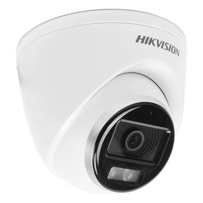 Cámara Turret TURBOHD / 3K 5 Megapixel 16:9 / Color 24/7 / Luz Blanca 40 m (131.2 ft) / Micrófono Integrado / IP67 / 4 Tecnologías / dWDR