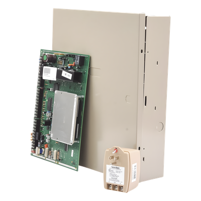 Panel de Control de Alarma / 9 Zonas Cableadas / Expansible a 87 Zonas / 8 Particiones / 75 Códigos de Usuario / Compatible Serie 5800