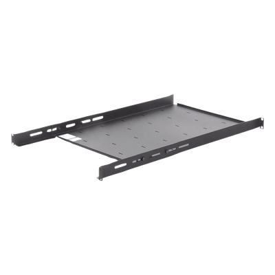 Charola Ajustable para Rack / 19" / 1U / Profundidad 633-816 mm (2.08-2.68 ft) / Acero Calibre 16 / Carga 44 kg (97 lb)