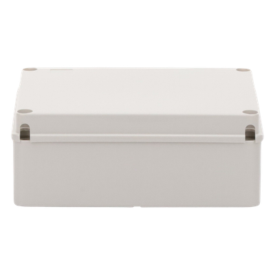 Gabinete de Plástico IP55 / 190 x 240 x 95 mm / Protección EMI y Antiestática / -40 a 120°C / Aplicaciones Solares y Telecomunicaciones