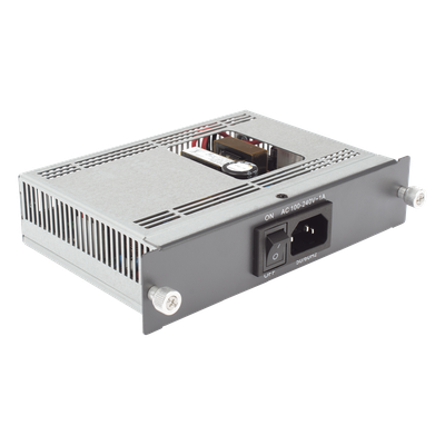 Fuente de Alimentación Redundante / Entrada 90~264 Vca / Salida +12 Vcc 6.25 A / Protección Dual / Para OLT