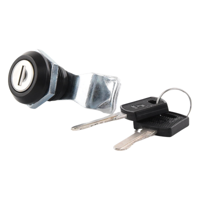 Cerradura con Paleta Metálica / 2 Llaves de Seguridad / Acero / Gabinetes 0-600 mm (0-1.97 ft) / Llave Maestra / Compatible Poliéster
