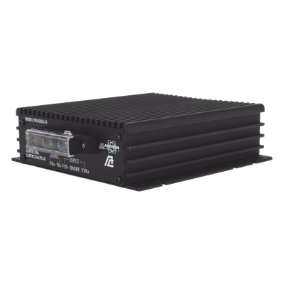 Convertidor DC-DC / Entrada 22-32 VDC / Salida 13.8 VDC 20 A / 5 x 16 x 18 cm (1.97 x 6.3 x 7.09 in)