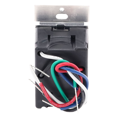 Interruptor Inteligente de Pared / On/Off No Regulable / 120 V / 5 A LED / 600 W Incandescente / 3 A Ventiladores / Control Pico y Smart Hub / Negro