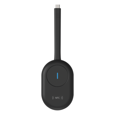 Dongle de Proyección Inalámbrica / 4K 60 Hz / USB-C con Adaptador USB-A / NFC / Wi-Fi Dual Band / Comunicación Bidireccional