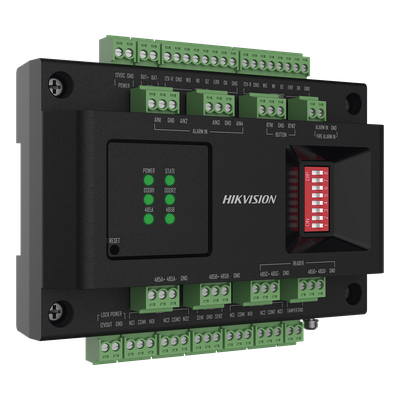 Expansor de Control de Acceso / 2 Puertas / Comunicación RS-485 / 4 Entradas y 2 Salidas Auxiliares / 12V DC / -10°C a 55°C
