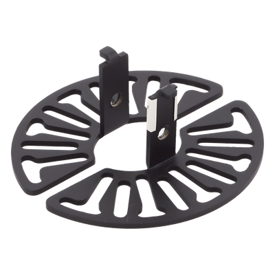 Soporte de Montaje Universal / Cámara Domo / 125 mm (4.92 in) de Diámetro / Altura Ajustable 45.2 mm (1.78 in) / Acero de Alta Resistencia