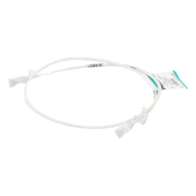 Cable de Parcheo / Cat6 / 28AWG Diámetro Reducido / UTP / 0.91 m (3 Pies) / Blanco Mate