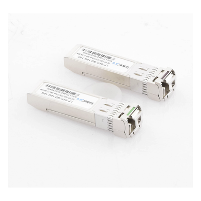 Transceptor Óptico Bidireccional SFP+ / 10 Gbps / Monomodo 10 km (32,808 ft) / 1270 & 1330 nm / LC/UPC Simplex / DDM / Hot-Pluggable