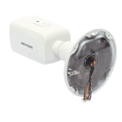 Tapa Trasera para Cámara IP / Salida de Cable Hermética / Base con Soporte / Sin Tornillería