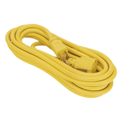 Extensión Eléctrica de Uso Rudo / 5 m (16.4 ft) / 127 V CA / 10 A / 16 AWG / NEMA 5-15R / Aterrizada