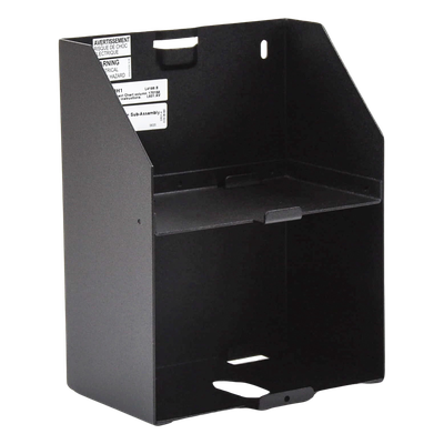 Chasis Auxiliar para Baterías / 2x 12 Ah / Montaje Lateral / Acceso Frontal / Gabinete CAB-4