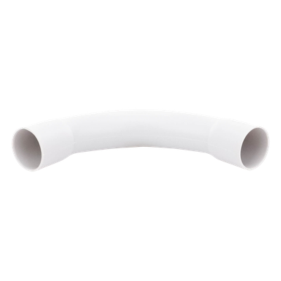 Curva para Tubería Rígida / 25 mm / PVC Auto-extinguible / Libre de Halógenos / Eléctrica y Telecomunicaciones