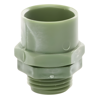 Conector para Tubería Conduit Pesado / 1/2" (13 mm) / PVC Rígido / Autoextinguible / Norma NMX-E-012