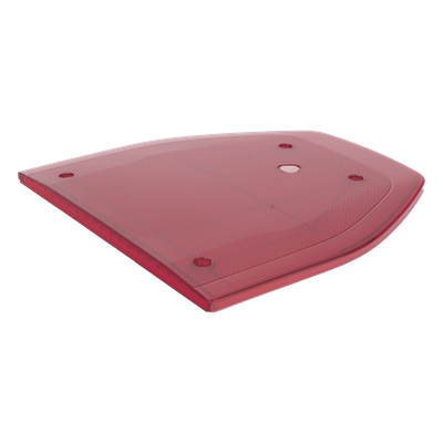 Domo Lateral de Reemplazo / Compatible con Barra de Luces SP216 / Color Rojo / Alta Resistencia / Diseño Aerodinámico