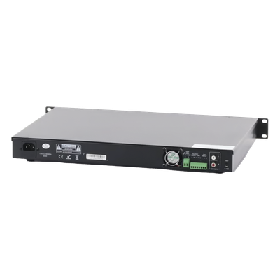 Amplificador de Audio / 1 Canal / 500W / Clase D / Salida 100V / 4-16Ω / Rack 19" / RCA / 80Hz-16kHz