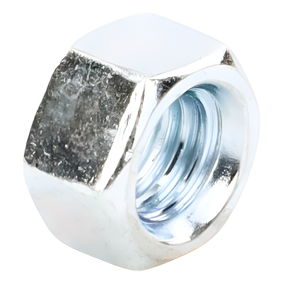 Tuerca Hexagonal / Acero al Carbono Grado 2 / Galvanizada / 3/8" (9.5 mm) / 100 Piezas
