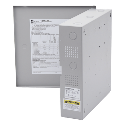 Fuente de Alimentación con Respaldo / Salida Seleccionable 12/24 VDC / 4 A / Entrada Universal 115/230 VAC / Cargador de Baterías 0.5 A / Certificación CE