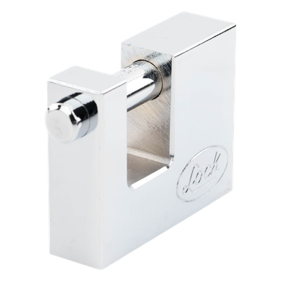 Candado para Cortina Metálica / Cilindro 5 Pernos / Nivel de Seguridad 6 / Grillete 12 mm / Cuerpo 20 mm / Cavidad 30 mm