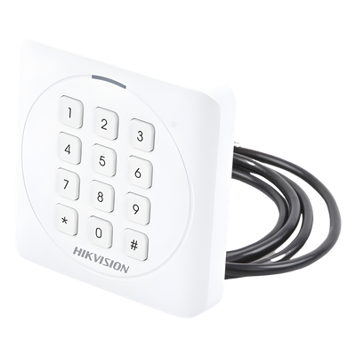 Lector de Control de Acceso / Proximidad EM 125 kHz / Teclado PIN / Wiegand W26/W34 / IP65 / Compacto 87 mm (3.43 in)