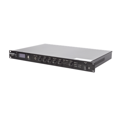 Amplificador Mezclador / 120W RMS / Salidas 100V y 4-16Ω / Bluetooth / MP3 / Tuner FM / Montaje Rack 1U