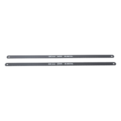 Segueta Bimetálica / 24 TPI / 12 in (30.5 cm) / Acero M2+D6A / 2 Piezas