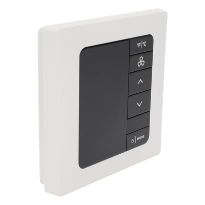 Termostato de Gestión Energética / 100-277 VAC / FCU 2 y 4 Tubos / BACnet MS/TP y Wi-Fi / Sensor PIR 10 m (32.8 ft) / 5H/3C Etapas