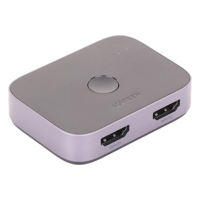 Conmutador HDMI 2.1 / 8K @60Hz / 4K @120Hz / 48Gbps / 2×1 / HDR Dolby / 7.1 Canales