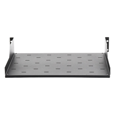Charola para Rack / 19" / 2UR / Profundidad 34.2 cm (13.5 in) / Carga 20 kg / Lámina Calibre 16