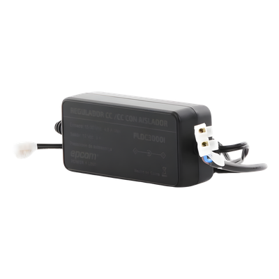 Convertidor DC-DC / Entrada 15-30 Vcc / Salida 12 Vcc / 3 A Max / Aislador Galvánico / -20°C a 40°C / 113x54x33.2 mm (4.4x2.1x1.3 in)